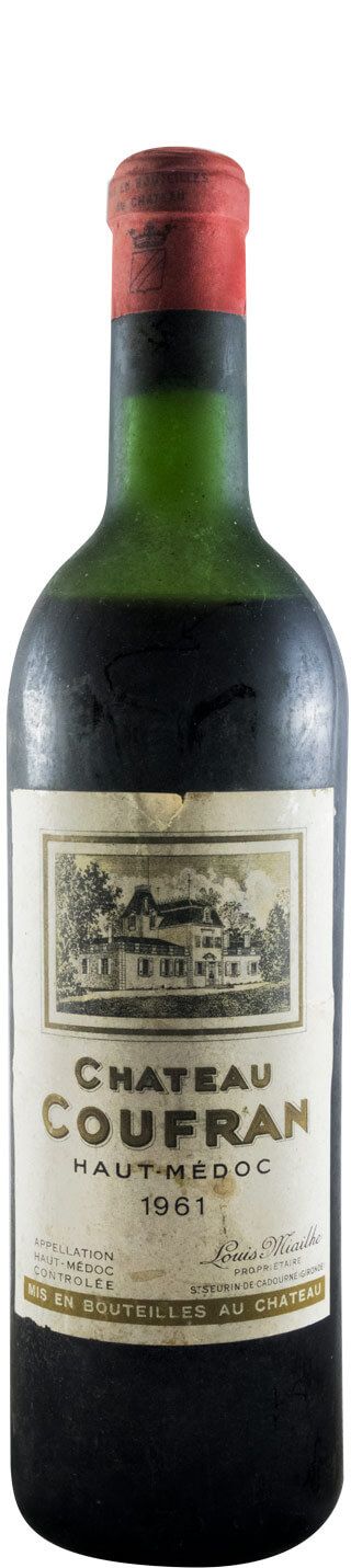 1961 Château Coufran Haut-Medoc tinto