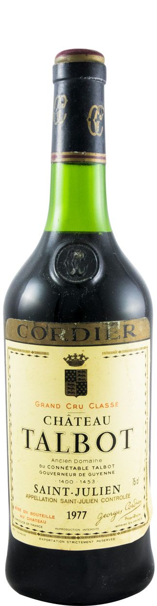 1977 Château Talbot Saint-Julien tinto