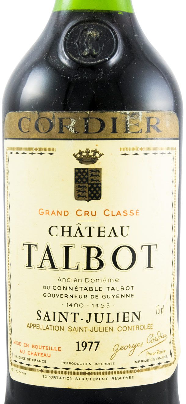 1977 Château Talbot Saint-Julien tinto