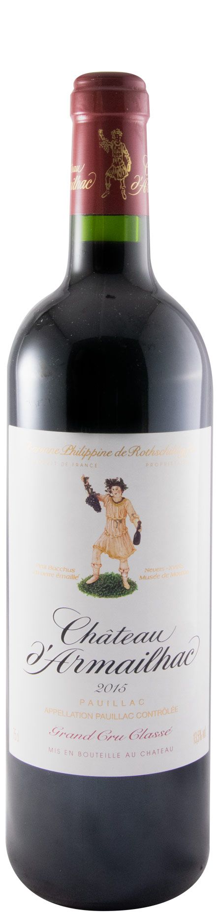 2015 Château d'Armailhac Baron Philippe de Rothschild Pauillac tinto