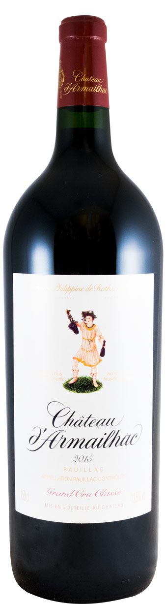 2015 Château d'Armailhac Baron Philippe de Rothschild Pauillac tinto 1,5L
