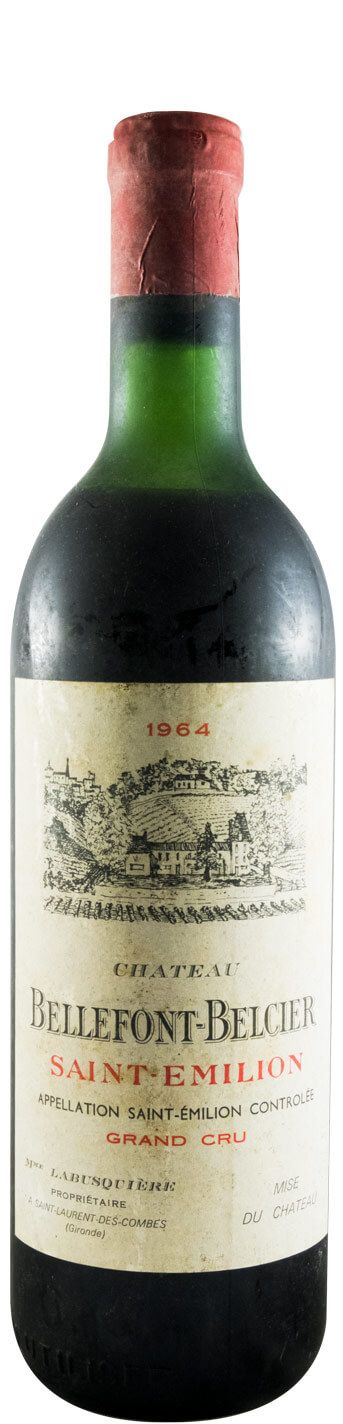 1964 Château Bellefont-Belcier Saint-Émilion tinto