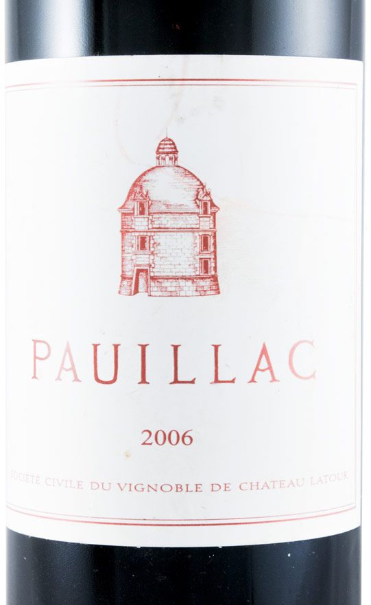 2006 Château Latour Pauillac de Latour red