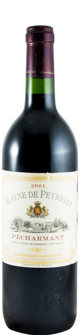 2001 Mayne de Peyrigat Pécharmant tinto