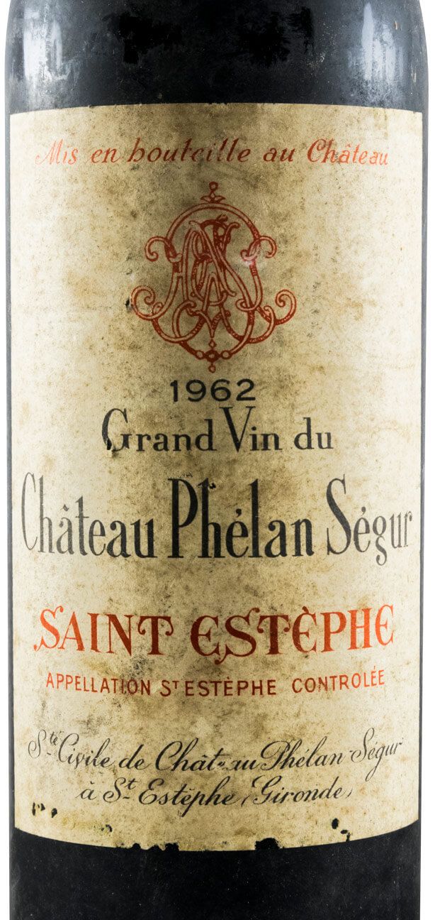 1962 Château Phélan Ségur Saint-Estèphe red