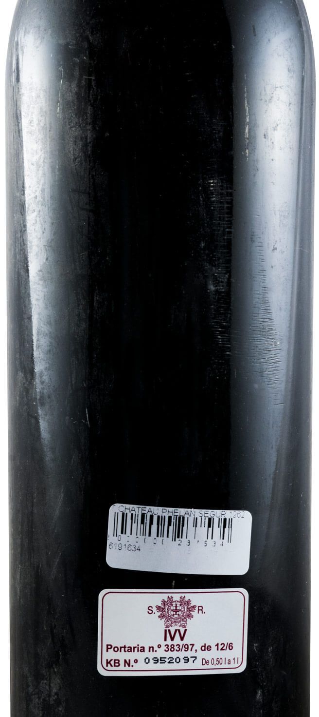 1962 Château Phélan Ségur Saint-Estèphe red