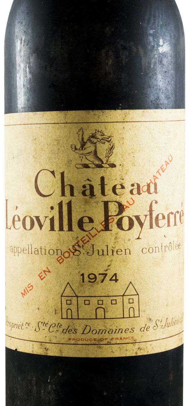 1974 Château Léoville-Poyferré Saint-Julien tinto