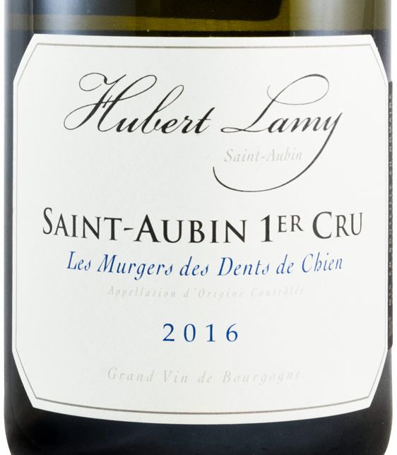 2016 Domaine Hubert Lamy Les Murgers des Dents de Chien Premier Cru Saint-Aubin branco