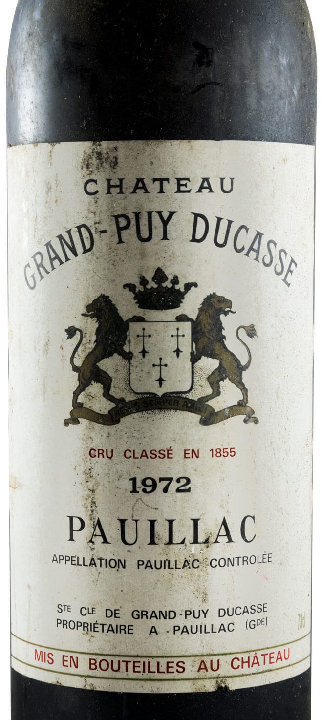 1972 Château Grand-Puy Ducasse Pauillac tinto 73cl