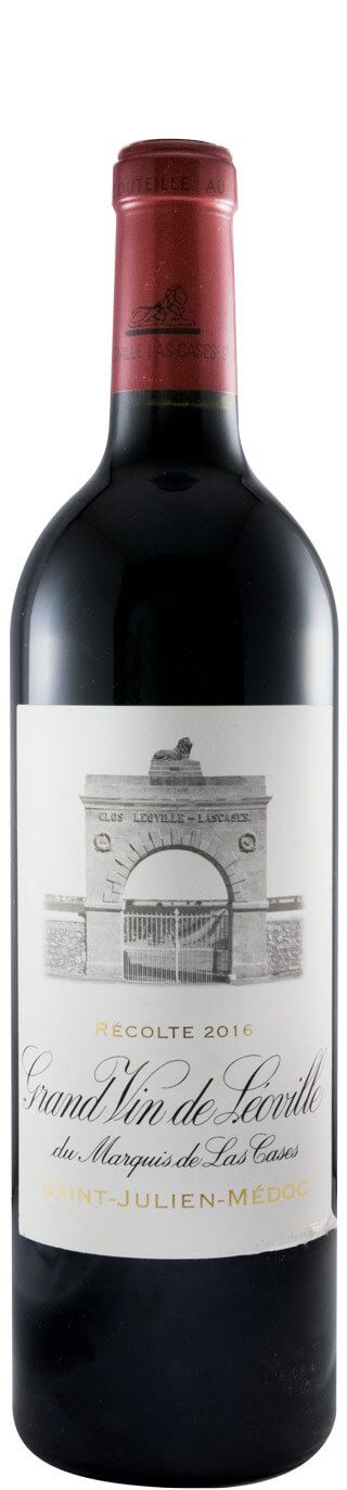 2016 Château Leoville Marquis de Las Cases Saint-Julien red