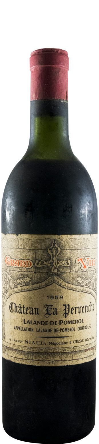 1959 Château La Pervenche Lalande Pomerol tinto