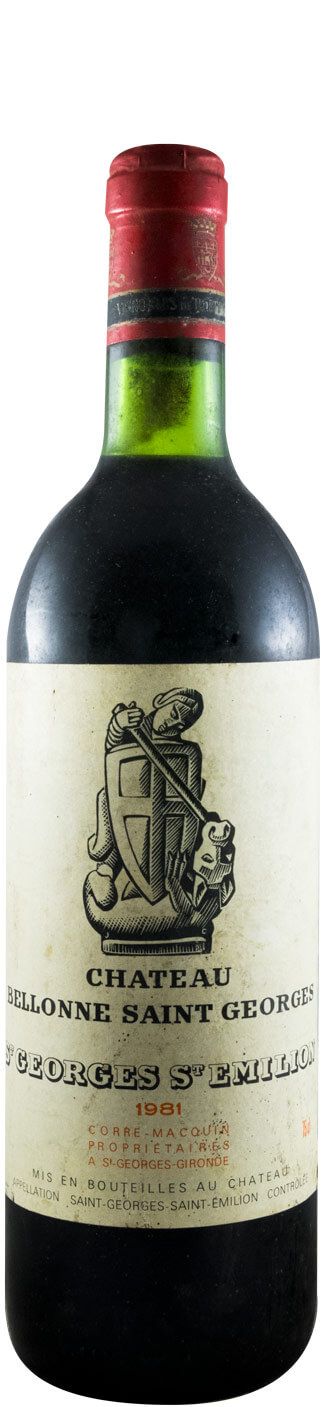 1981 Château Bellonne Saint Georges Saint-Émilion tinto