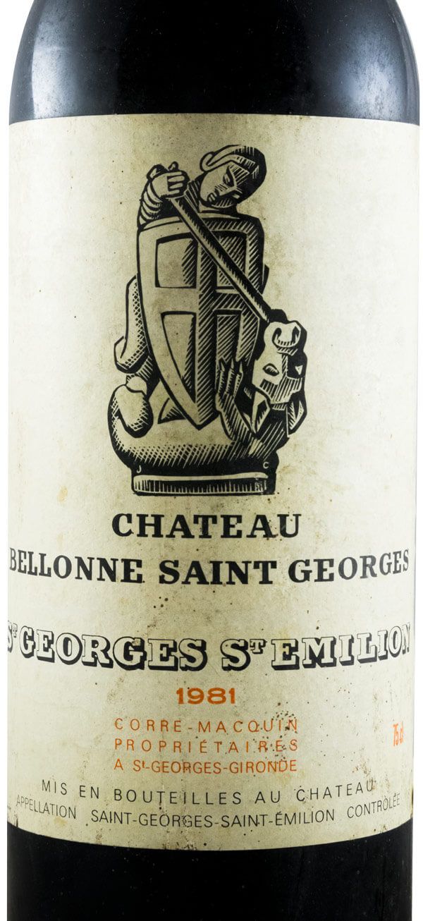 1981 Château Bellonne Saint Georges Saint-Émilion tinto
