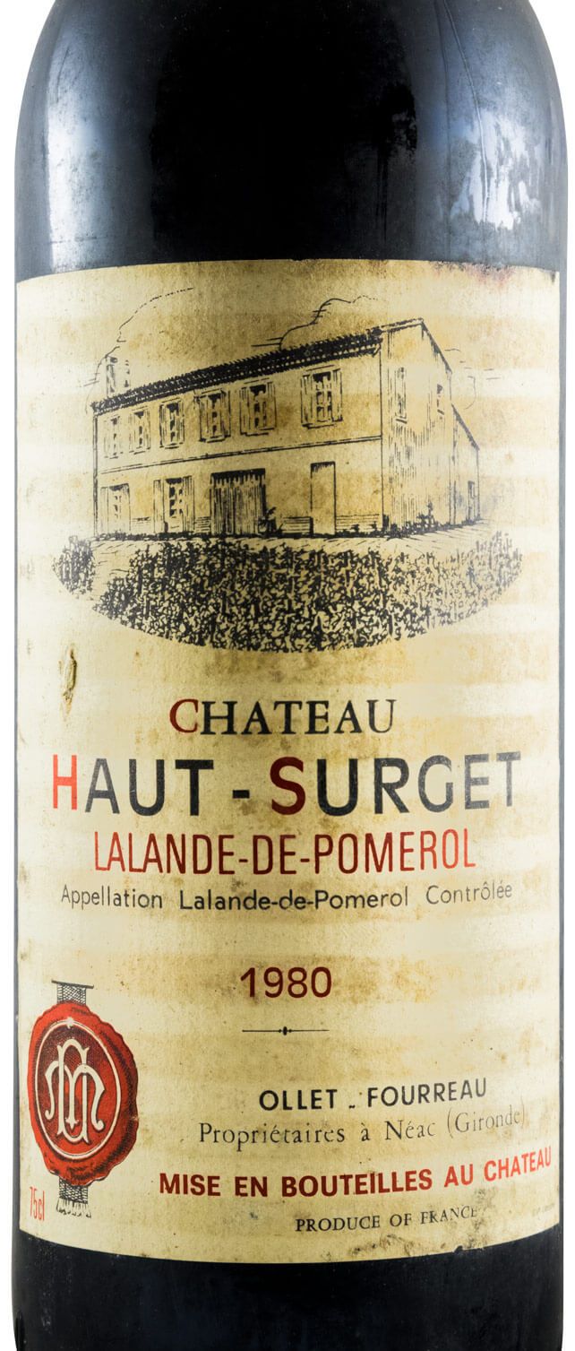 1980 Château Haut-Surget tinto