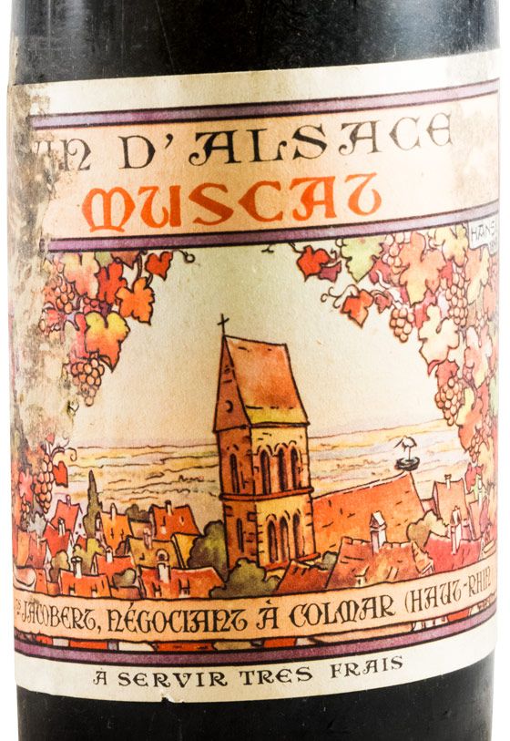 1957 Jacobert Muscat Alsace white