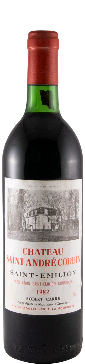 1982 Château Saint-André Corbin Saint George Saint-Émilion tinto