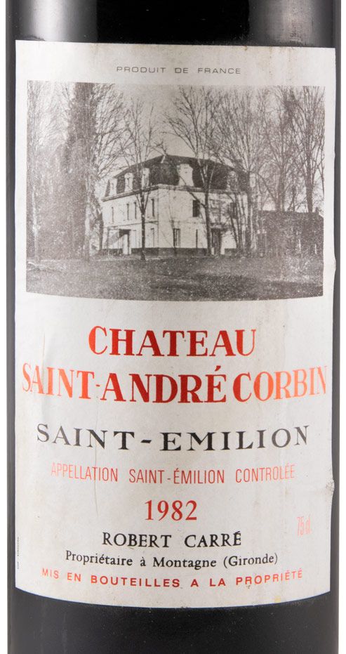 1982 Château Saint-André Corbin Saint George Saint-Émilion tinto