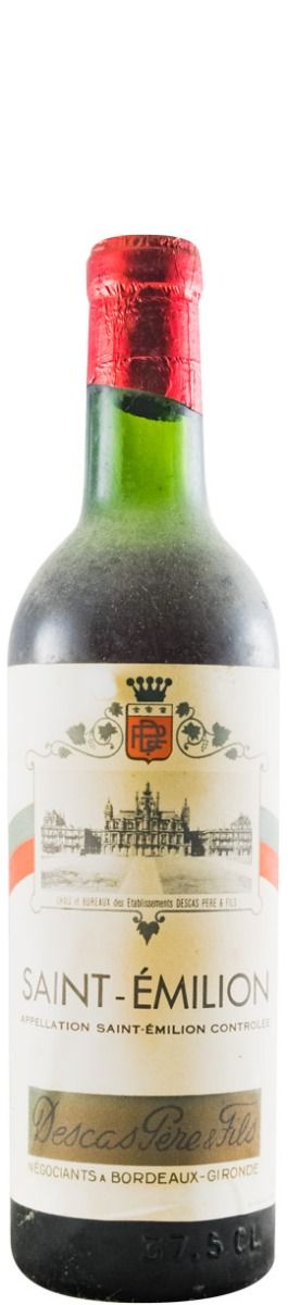 Descas Père & Fils Saint-Émilion red 37.5cl