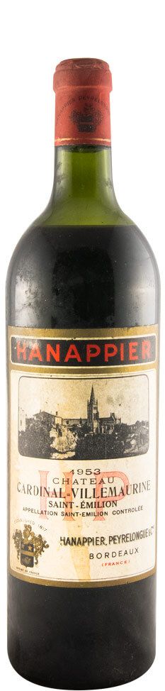 1953 Château Cardinal-Villemaurine Hanappier red