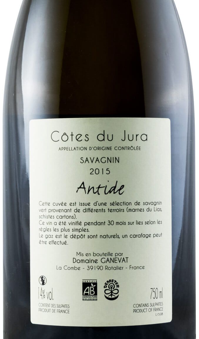 2015 Jean-François Ganevat Antide white
