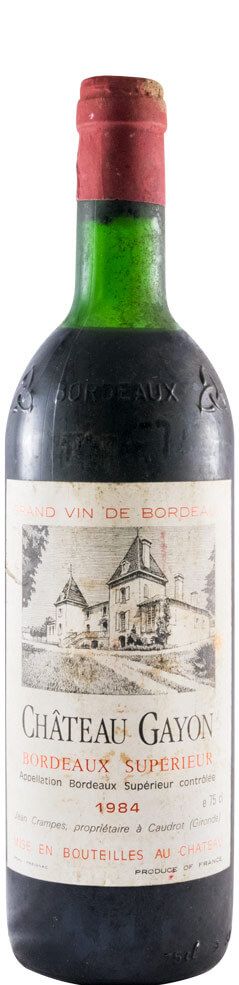 1984 Château Gayon Bordeaux red