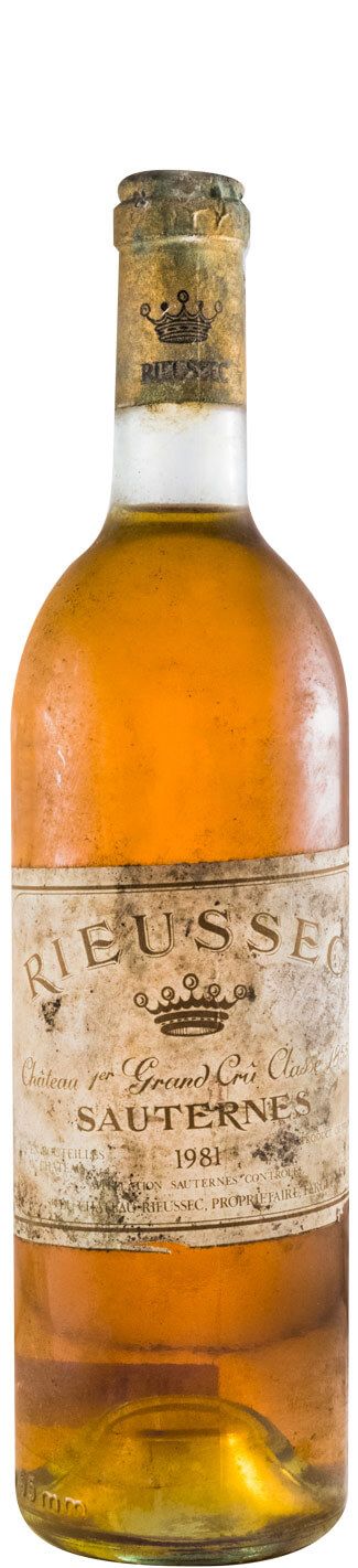 1981 Château Rieussec Sauternes white