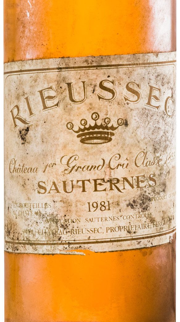 1981 Château Rieussec Sauternes white
