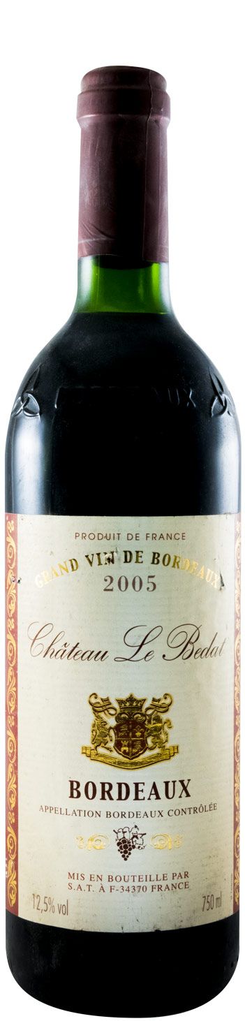 2005 Château Le Bedat Bordeaux red