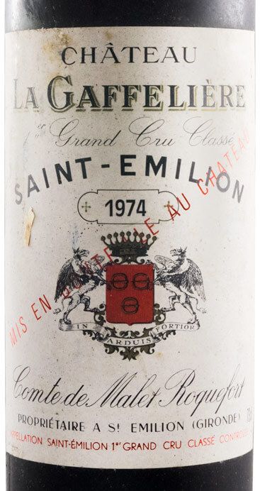 1974 Château La Gaffelière Saint-Émilion tinto