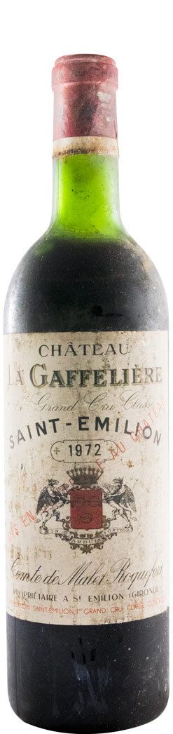 1972 Château La Gaffelière Saint-Émilion red