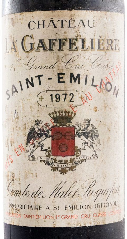 1972 Château La Gaffelière Saint-Émilion red