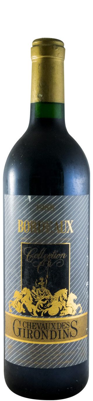 1988 Chevaux des Girondins Collection Medoc red