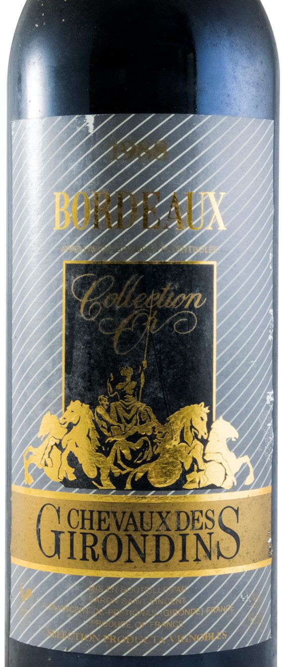 1988 Chevaux des Girondins Collection Medoc red