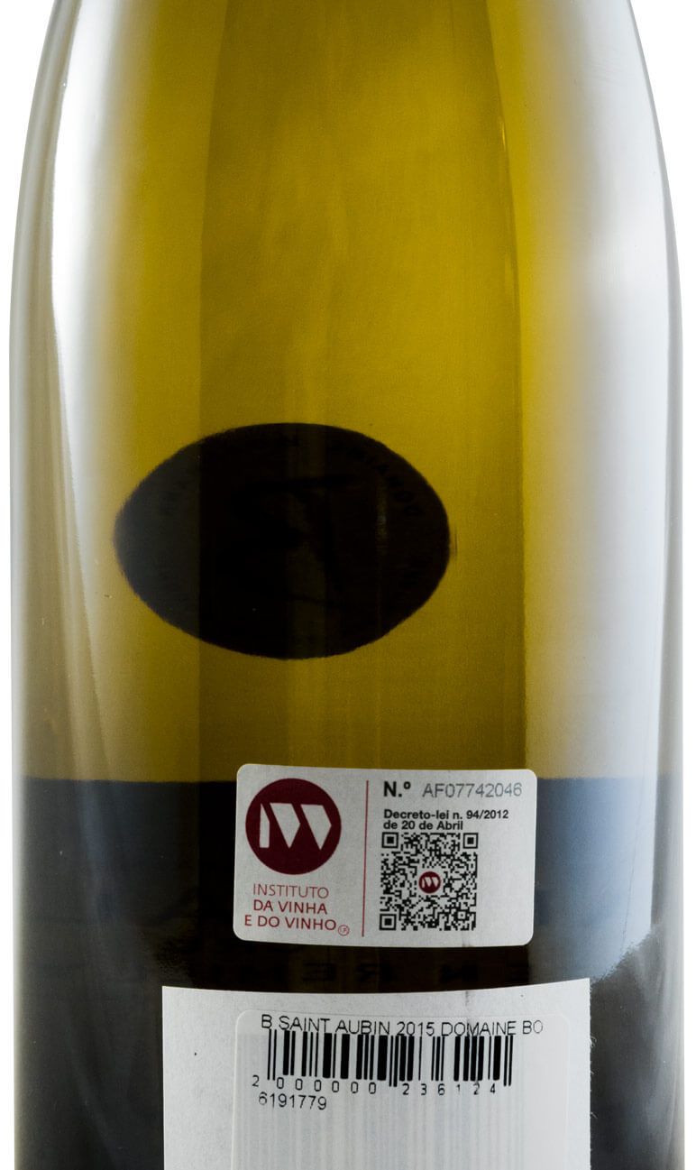 2015 Domaine Bohrmann En Remilly Premier Cru Saint-Aubin branco