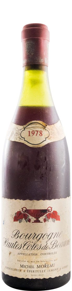 1978 Domaine Michel Moreau Hautes-Côtes de Beaune tinto