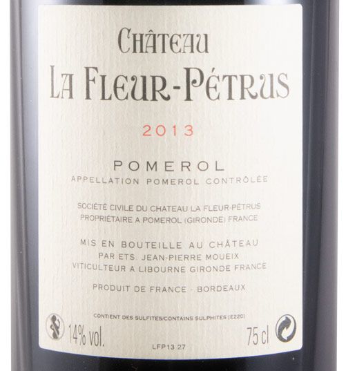 2013 Château La Fleur-Pétrus Pomerol tinto