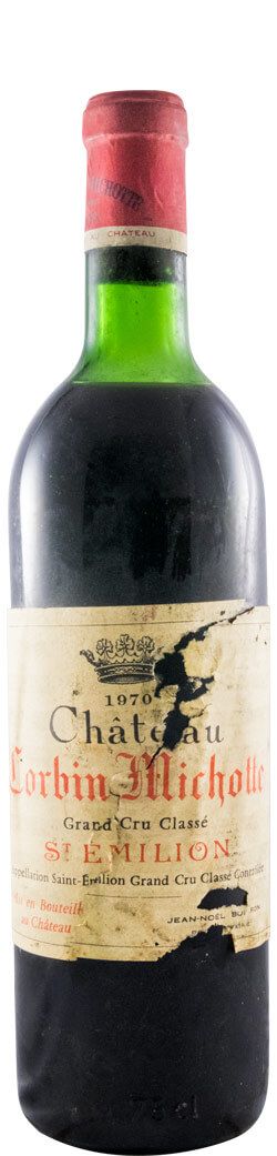 1970 Château Corbin Michotte Saint-Émilion red
