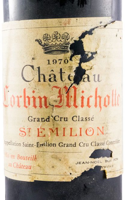 1970 Château Corbin Michotte Saint-Émilion red