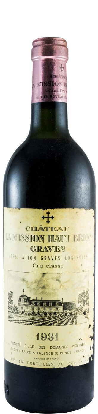 1981 Château La Mission Haut-Brion Pessac-Léognan tinto