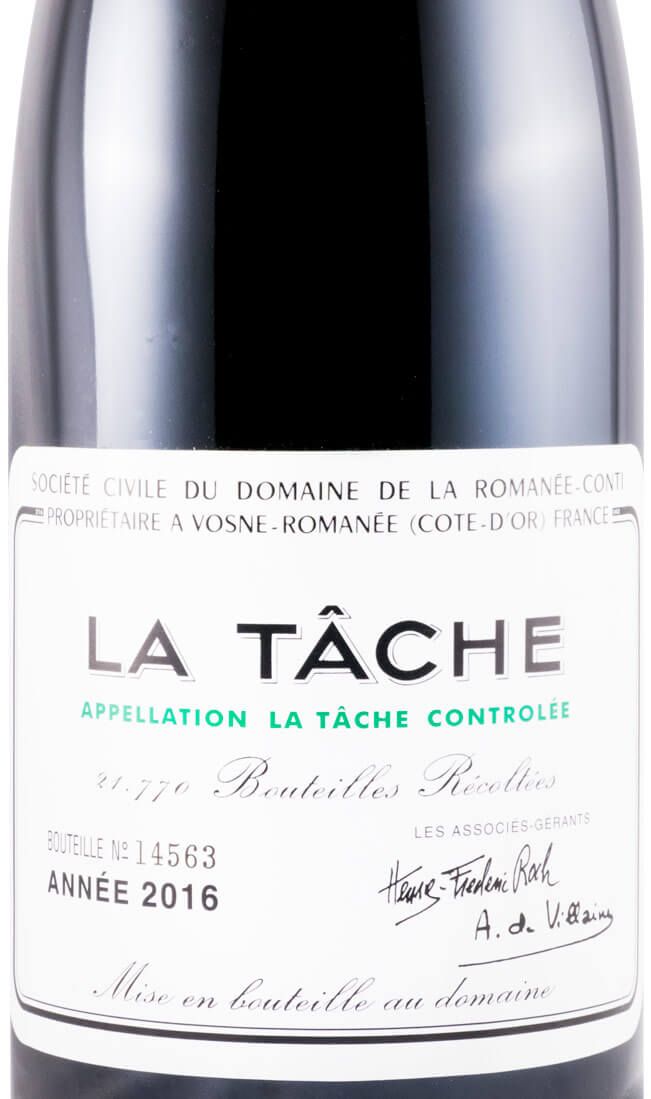 2016 Domaine de la Romanée-Conti La Tâche tinto