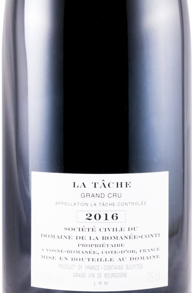 2016 Domaine de la Romanée-Conti La Tâche tinto