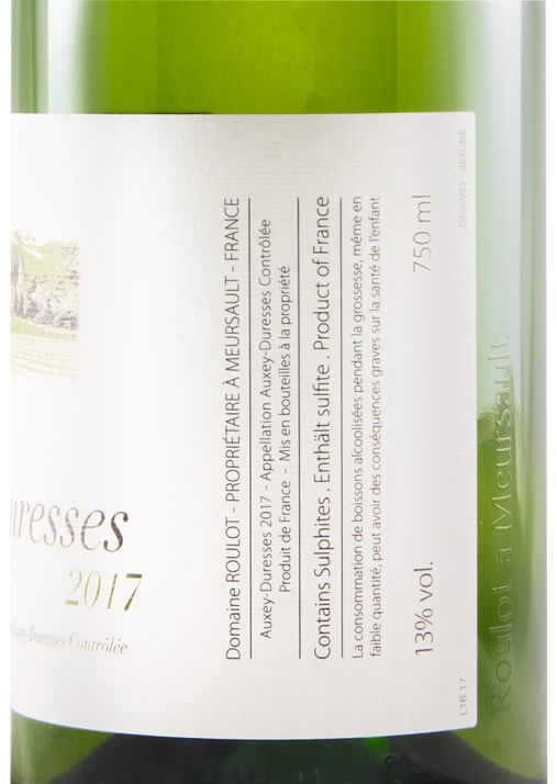 2017 Domaine Roulot Auxey-Duresses branco
