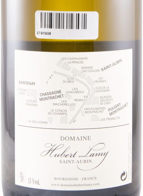 2017 Domaine Hubert Lamy Le Concis du Champs Chassagne-Montrachet branco