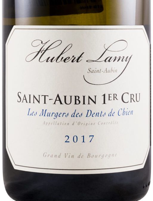2017 Domaine Hubert Lamy Les Murgers des Dents de Chien Premier Cru Saint-Aubin branco