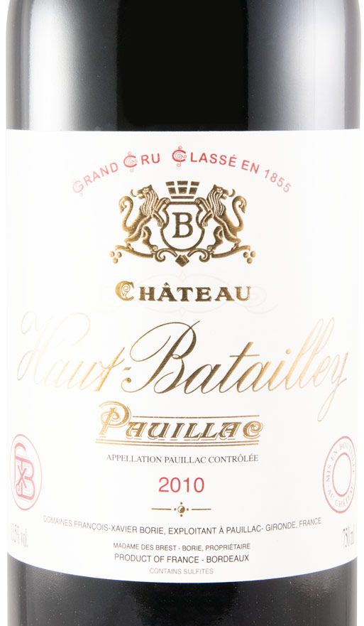 2010 Château Haut-Batailley Pauillac tinto