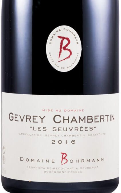2016 Domaine Bohrmann Les Seuvrées Gevrey Chambertin tinto