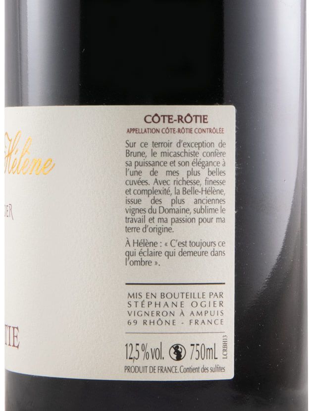 2013 Michel e Stephane Ogier La Belle Helene Côte-Rôtie tinto