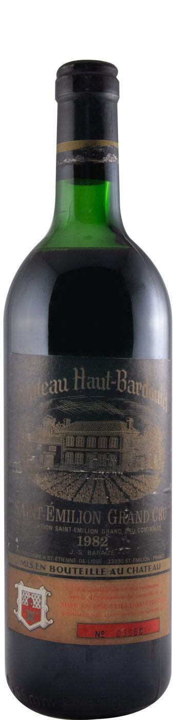 1982 Château Haut-Bardoulet Saint-Émilion red