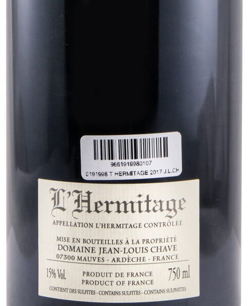 2017 Domaine Jean-Louis Chave L'Hermitage red