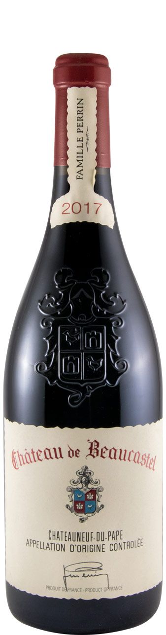 2017 Château de Beaucastel Châteauneuf-du-Pape red
